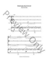 Diamonds Are Forever piano sheet music cover